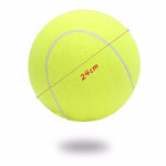 Diameter 24cm Dog Tennis Ball Giant Pet Toys for Dog Chewing Toy Signature Mega Jumbo Kids Toy Ball For Dog Training Supplies