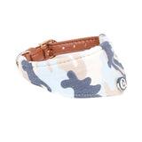 Camouflage Dog Collars Pet Collars Leash Bow Tie Collar PU Leather Pet Strap Dog Product Outdoor Indoor Dogs Supplies Collars