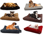 Pet Replacement Dog Bed COVER Reversible  Washable Kennel Mat Cozy Warm Nest Bed Cover Soft Warm Cushion Cover For Dog Cats