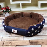 WHISM Stylish 3 Sizes Warm Dog Bed Soft Waterproof Mats for Small Medium Dog Autumn Winter Pet Beds Dog House Cat Bed Cama Perro