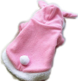 Easter Bunny Cute Pet Dog Costume Clothes Hooded Coat Clothing for Dogs Fleece Cat Puppy Warm Rabbit Dressing  Dog Outfit 21