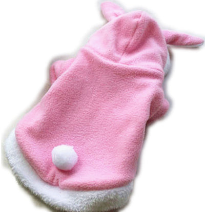 Easter Bunny Cute Pet Dog Costume Clothes Hooded Coat Clothing for Dogs Fleece Cat Puppy Warm Rabbit Dressing  Dog Outfit 21