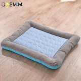 Summer Cooling Pet Dog Mat Ice Pad Dog Sleeping Mats For Dogs Cats Pet Kennel Top Quality  Cool Cold Silk Bed For Dog