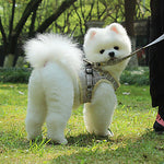 Dogs Harness Leash Hands Free Leash Adjustable / Retractable