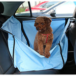 Dog Clothes Car Seat Cover Solid Colored Beige / Blue Cat / Dog