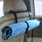 Dog Clothes Car Seat Cover Solid Colored Beige / Blue Cat / Dog