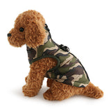 Dog Coat Vest Winter Dog Clothes Breathable Camouflage.