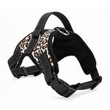 Cat Dog Harness Padded Adjustable / Retractable Solid Textile Red Camouflage Color Leopard