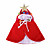 cat christmas hat with muffler, pet dog santa hat and scarf christmas costume for puppy kitten cats and dogs