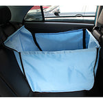 Dog Clothes Car Seat Cover Solid Colored Beige / Blue Cat / Dog