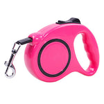 Dogs Leash Retractable Casual / Daily Safety Solid Colored Plastic Nylon Green Blue Pink