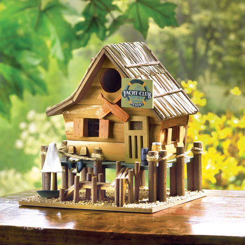 YACHT CLUB BIRDHOUSE - ITEM # 32188