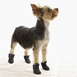 Dogs Dog Boots / Dog Shoes Rain Boots Waterproof Solid Color Cute For Pets Silicone Rubber PVC Black
